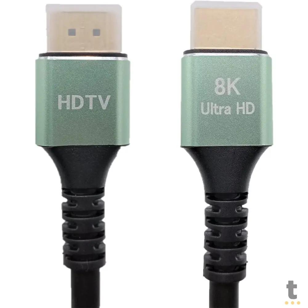 Cabo Hdmi 3mts 8k Cabletime - CT-HM8K-PB3 Truedata